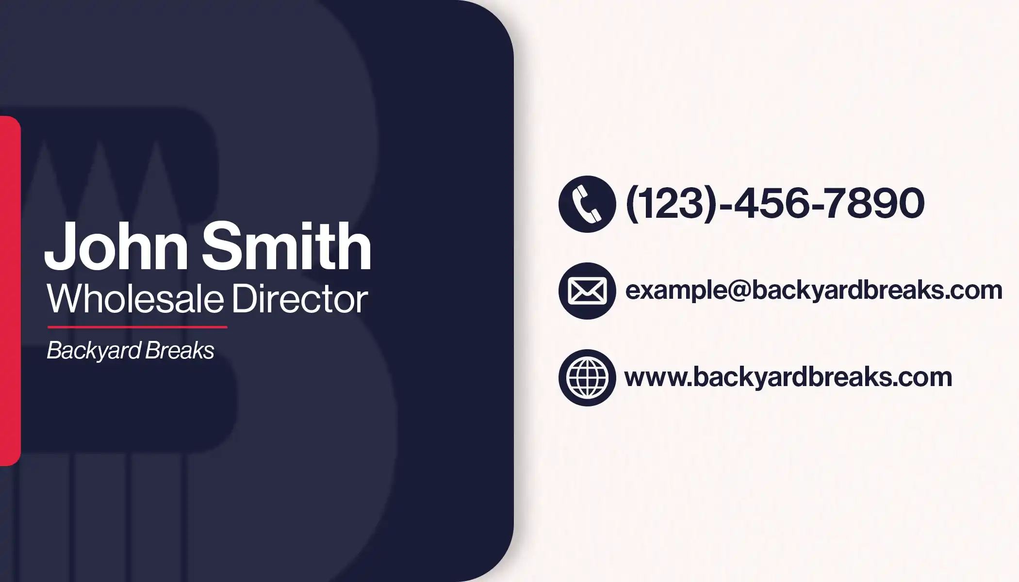 Business Cards Example