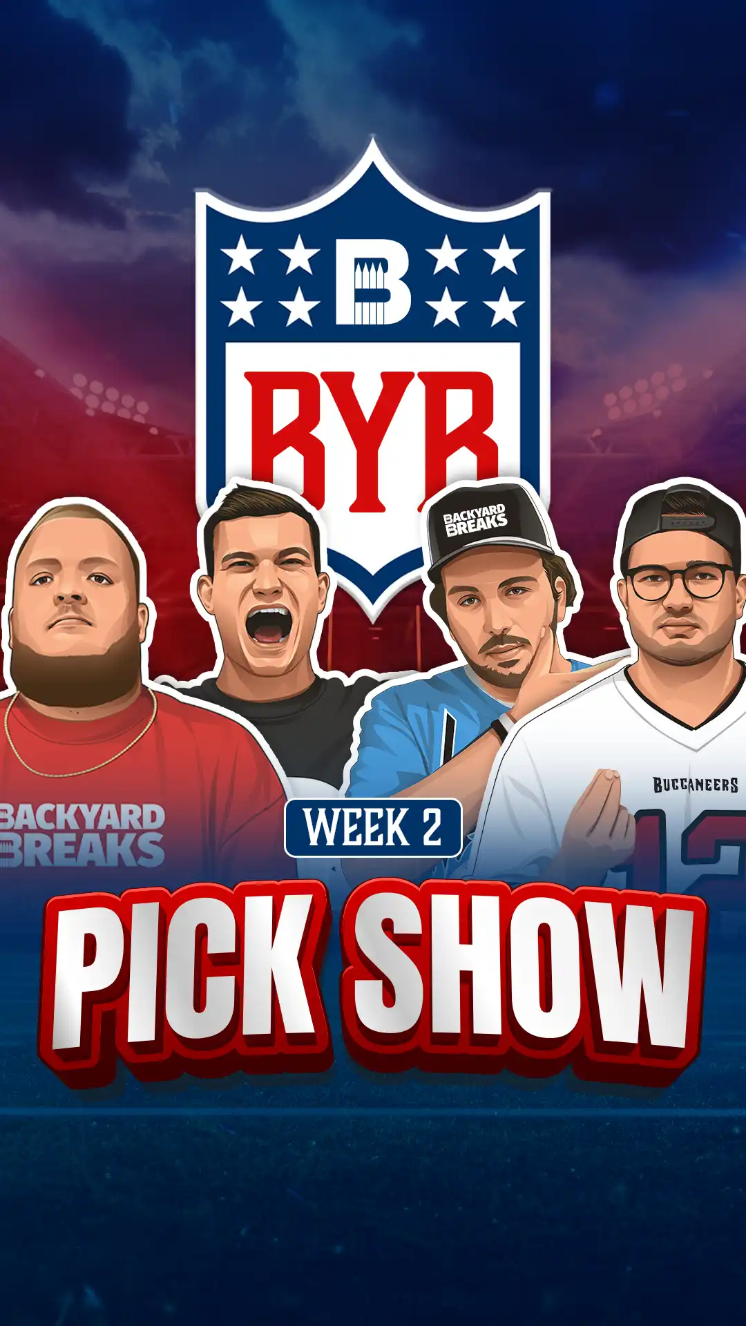 Pick Show Thumbnail week 2 2025
